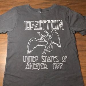 LED ZEPPELIN UNITED STATES OF AMERICA 1977 Tee